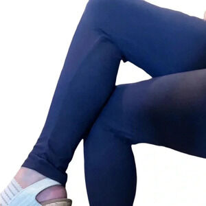 Agnes & Dora Navy Leggings Blue High Quality Buttery Soft Size L